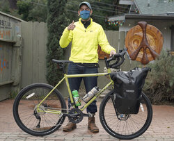 Anthony is definitely ready to hit the road on his Disc Trucker