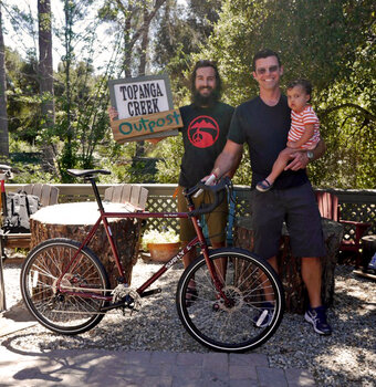 Eric is ready for new adventures on his new Surly Disc Trucker