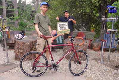 Sebo wanted a versatile bike for commuting and touring. Surly Disc Trucker is the perfect answer.