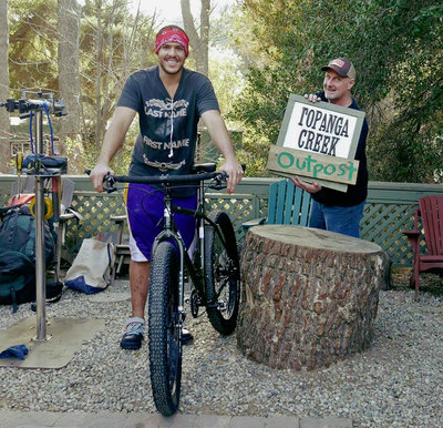 Noah is ready to hit the trails and do some bikepacking wit this Surly ECR