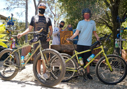 What a pair! Surly ECR and Surly Troll get to go home with John and Will