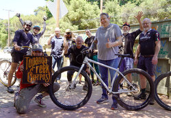 You know it's a good day when your Surly Krampus gets the approval from the whole gang