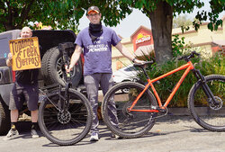 The Surly Krampus' 29+ tires prove to be fast and sticky at the same time