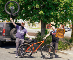 Dan is elated for his new Surly Krampus