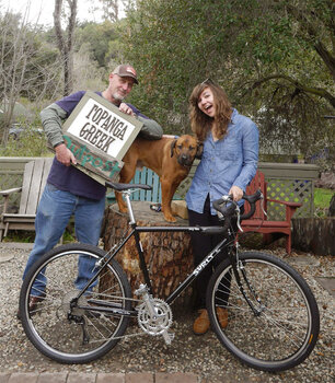 April wants to start touring and this Surly Long Haul Trucker fits the bill.