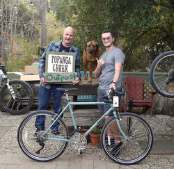 James is about to travel around the world on his new Long Haul Trucker