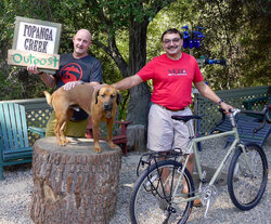 Juan is ready to hit the road for adventures on his new Surly Long Haul Trucker