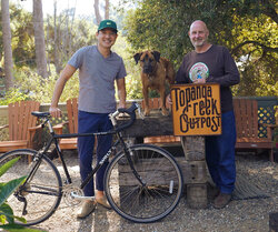 Adventures await for this Surly Long Haul Trucker