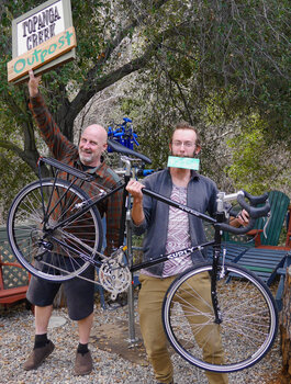 Kyle researched for a bike to ride up the coast and the Surly Long Haul Trucker is it