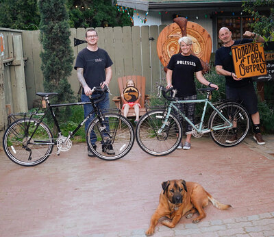 David and his wife Heidi both got a Surly Long Haul Trucker. It is a family affair and adventures are around the corner.
