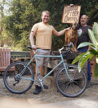 Kyle's new Long Haul Trucker looks awesome