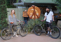 A Long Haul Trucker for her and a Disc Trucker for him, what a great looking couple!