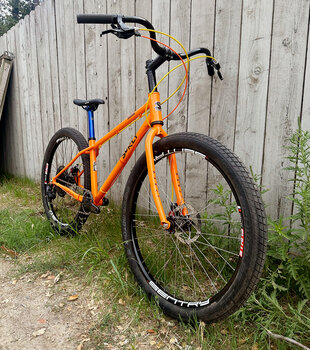 We added gears to the Surly Lowside to make it super versatile for Jax