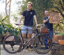 Connor's full custom Surly Midnight Special is curated to the max. From Velo Orange stem to Yokozuna Motoko brakes, this bike is truly special.