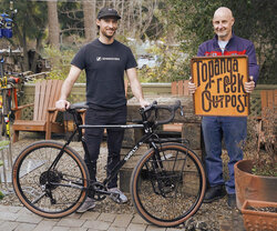 Matt's all black Surly Midnight Special is a stunner