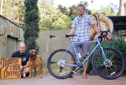 Frank is one happy guy to pick up his new Surly Midnight Special