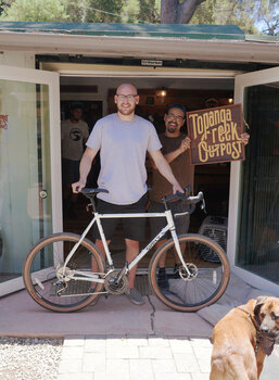 Corey and his new Surly Midnight Special