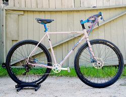 This is a very special Surly Midnight Special customized with US-made Paul and White Industries components