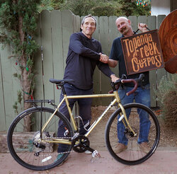 This guy is super happy for his Surly Midnight Special in Fool's Gold