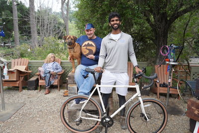The Surly Midnight Special is a great street bike for Arjun