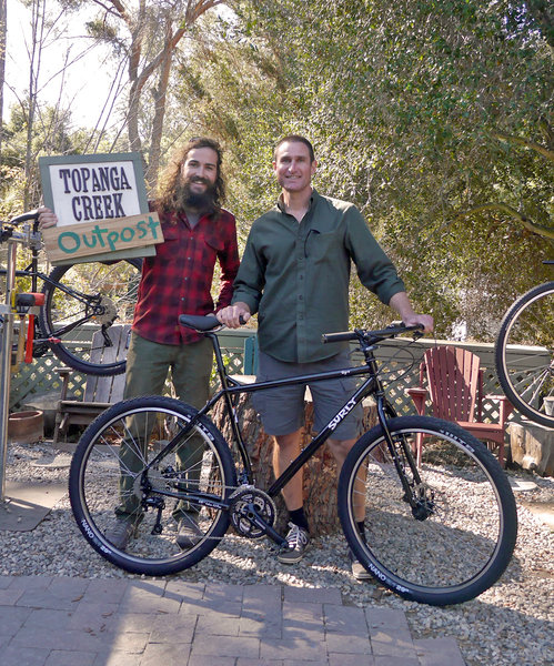 Mike picks up his new Surly Ogre