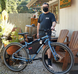 Scott picks up his new Surly Ogre