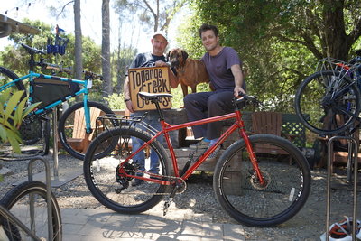 Griffin's Surly Ogre is an awesome touring bike