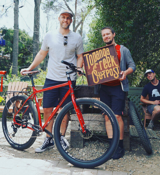 Ryan picks up his new Surly Ogre and is ready for great adventures