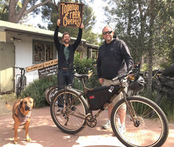 Josh picks up his Surly Ogre Rover Brown