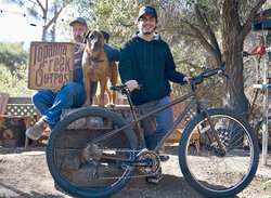 Aaron picks up his Rover Brown Ogre, one of our favs!