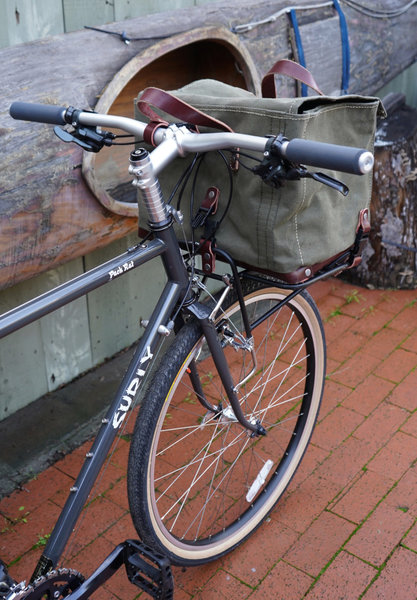 The Rogue Journeymen canvas bag is the perfect addition to Nic's custom Pack Rat