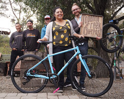 Surly Preamble (this one in Skyrim Blue) is quickly becoming a very popular bike due to its comfort, durablity, and a reasonable price point