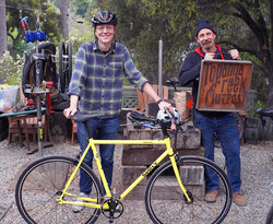 We built up this single-speed Banana Candy Yellow Steamroller for Erick and it will be looker around town