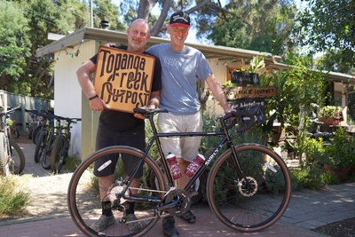 Dr. Bill is super excited for his new geared Surly Straggler after riding the single speed Karate Monkey for many years