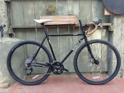Lawrence's new Straggler with Brook Cambium saddle