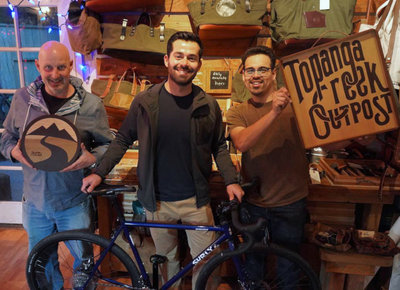 Adam came in for a different bike but ended up with the super awesome Surly Stragger