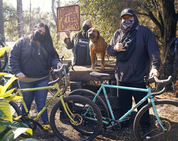 A Surly Straggler for Gabe and a Disc Trucker for Angelica. What a perfect pair!