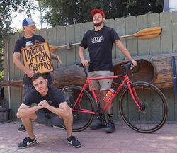 Adam will be cruising all over Topanga on his Surly Straggler