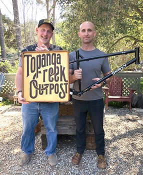 Marcus has great plans for this Surly Troll frame