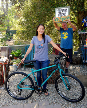 Teresa found the perfect bike that met all her criteria - Surly Troll