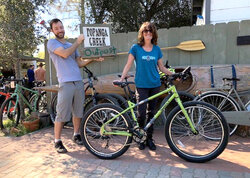 This Surly Troll with S&S coupler is all custom for Debbi