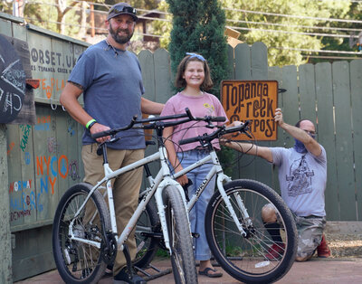 A pair of new Surly Trolls for the family