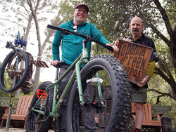 Surly Wednesday is a fat bike that puts smile on your face no matter where you ride it. Chris will enjoy his new Wednesday for years to come.