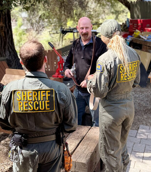 We were so excited to see more members of the Malibu Search and Rescue Team show up for their belts