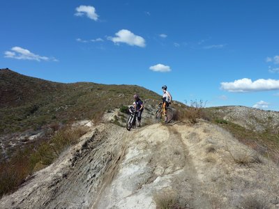 A few of us went for a ride on the same race course