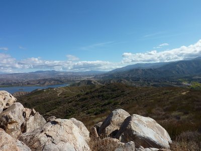 Vail Lake in the background