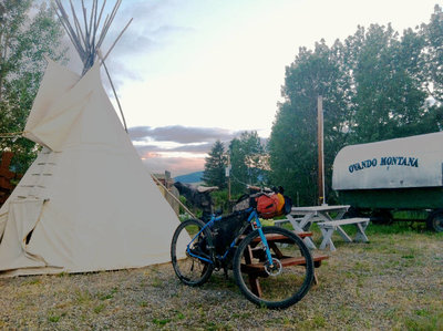 Jay of Topanga Creek Outpost racing the Tour Divide 2016