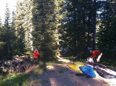 Jay of Topanga Creek Outpost racing the Tour Divide 2016