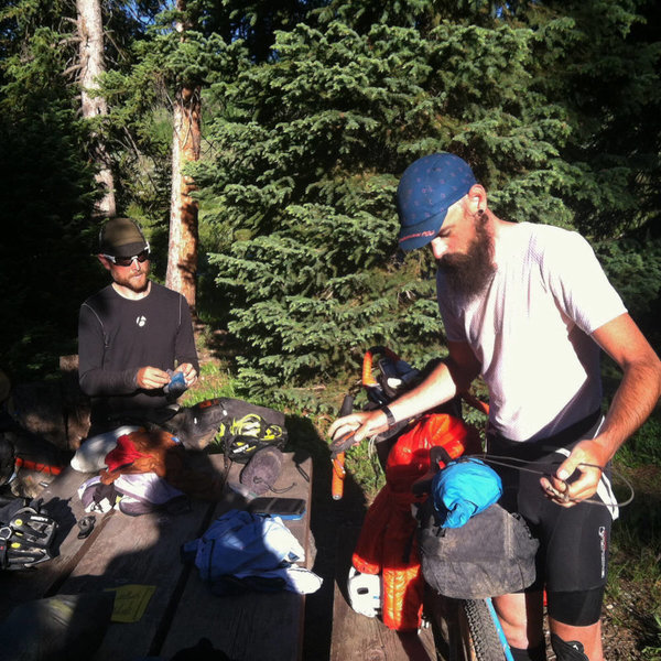 Jay of Topanga Creek Outpost racing the Tour Divide 2016