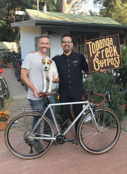 Christian is an old customer from Hollywood. He brought in this classic Waterford frame to have it built up for him.